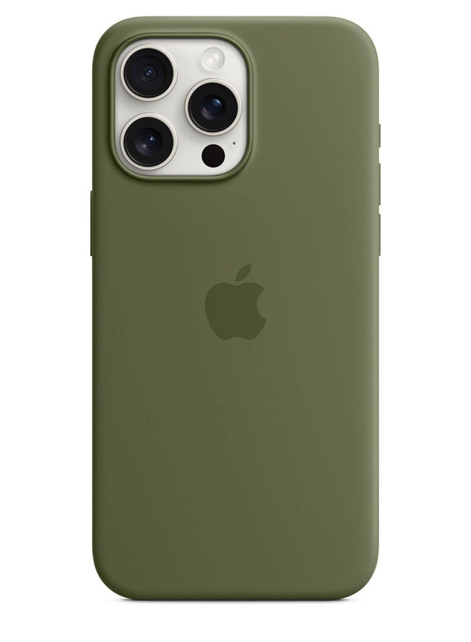 ميدا جراب سيليكون لموبايل ايفون 15 برو ماكس - 6.7 انش حماية كامل الجسم بملمس ناعم حريري غطاء مضاد للصدمات - Image 5